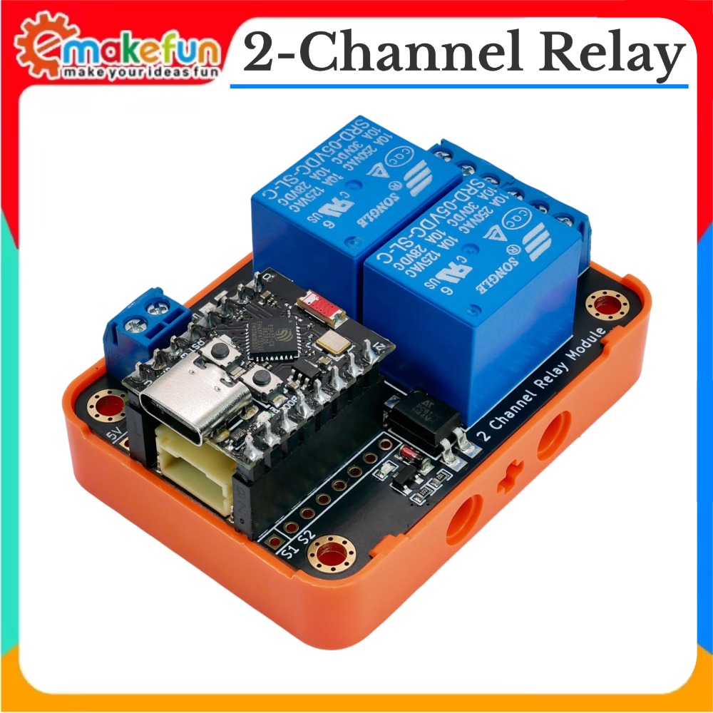 Esp32 Uart Module - 2CH Relay Module Input5V Active Low