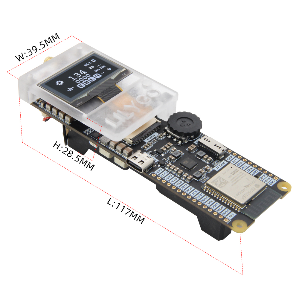 Esp32 S3 - T-TWR Plus OpenEdition ESP32-S3 Integrated Development