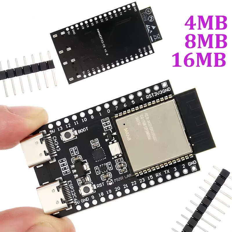 ESP32-C6-N4/N8/N16 Development - огляд і ціна Esp32 C6