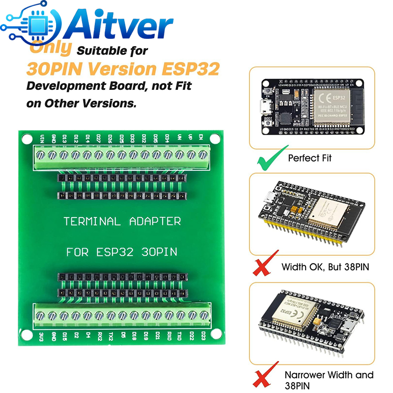 ESP32 30PIN Expansion Board +  - огляд і ціна Esp32 Uart Module