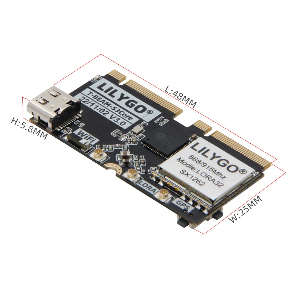 LILYGO T-BEAM-CORE V3.0 L76K U - огляд і ціна Esp32 Development Board
