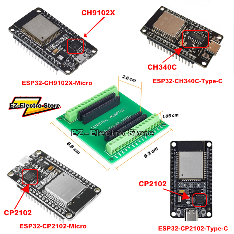 ESP32 Development Board Wirele - огляд і ціна Esp32 Uart Module