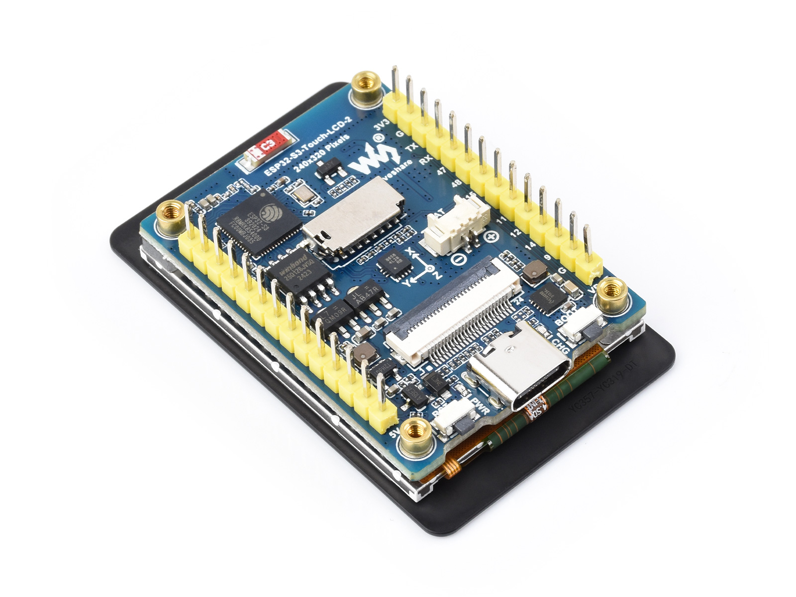 Waveshare ESP32-S3 2inch Capac - огляд і ціна Esp32 S3