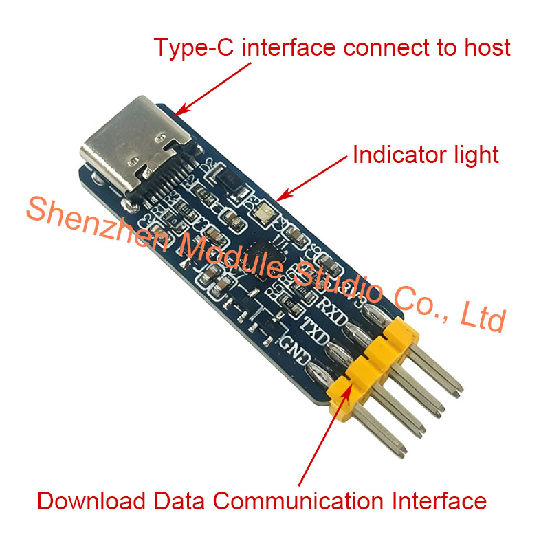 CH343P Auto Download USB to TT - огляд і ціна Esp32 Uart Module
