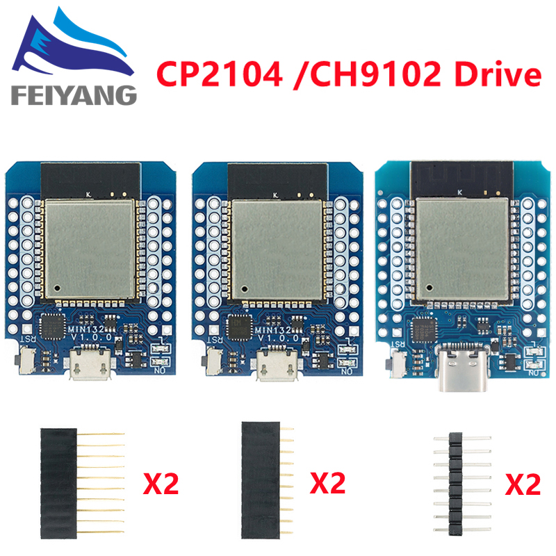 For Wemos Mini D1 ESP8266 ESP3 - огляд і ціна Esp32 Devkit
