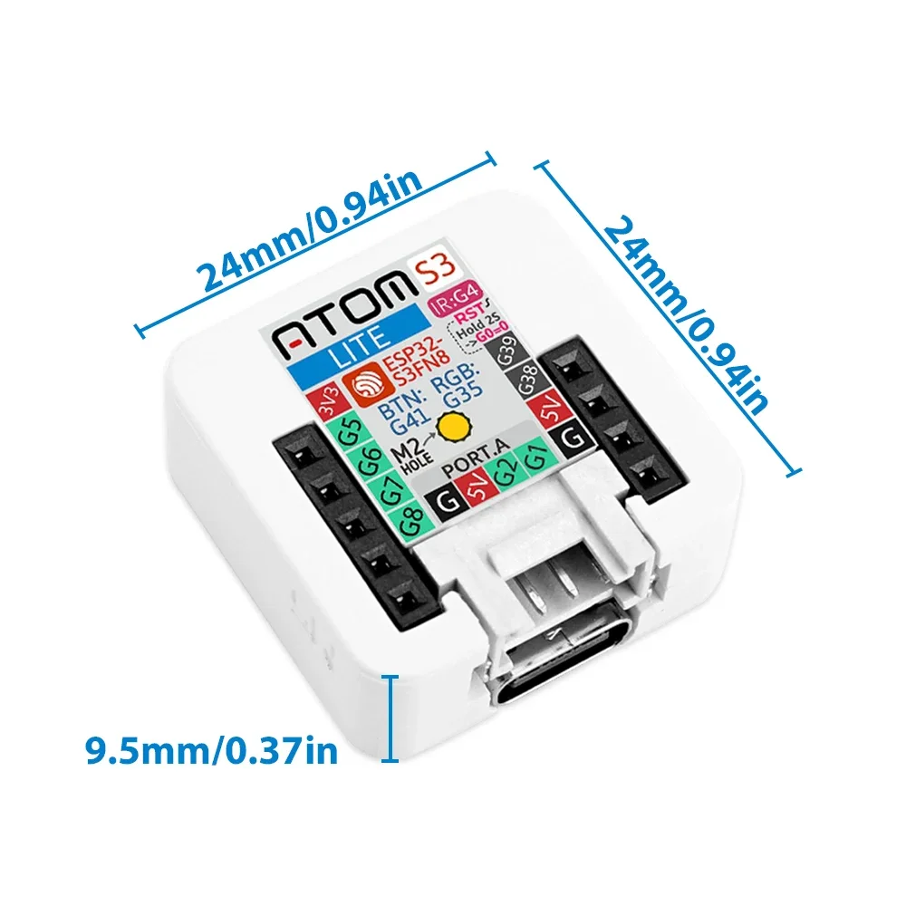 M5Stack AtomS3-Lite ESP32-S3 D - огляд і ціна Esp32 Devkit