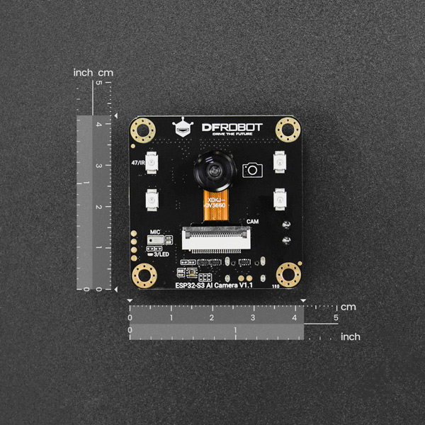 DFRobot ESP32-S3 CAM AI intell - огляд і ціна Esp32 S3