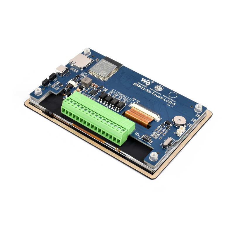 Waveshare ESP32-S3-Touch-LCD-5 - огляд і ціна Esp32 S3