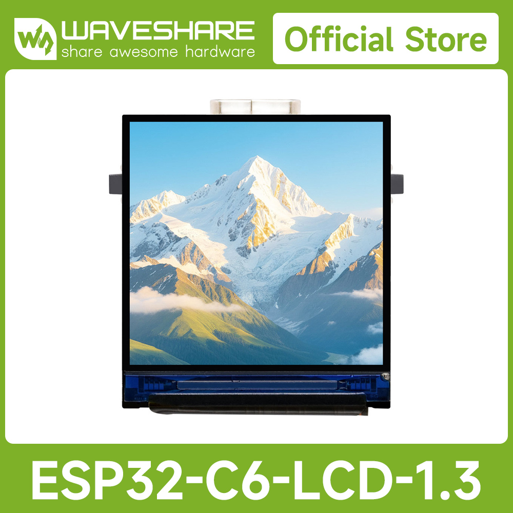 Waveshare ESP32-C6 1.3-inch LC - огляд і ціна Esp32 C6