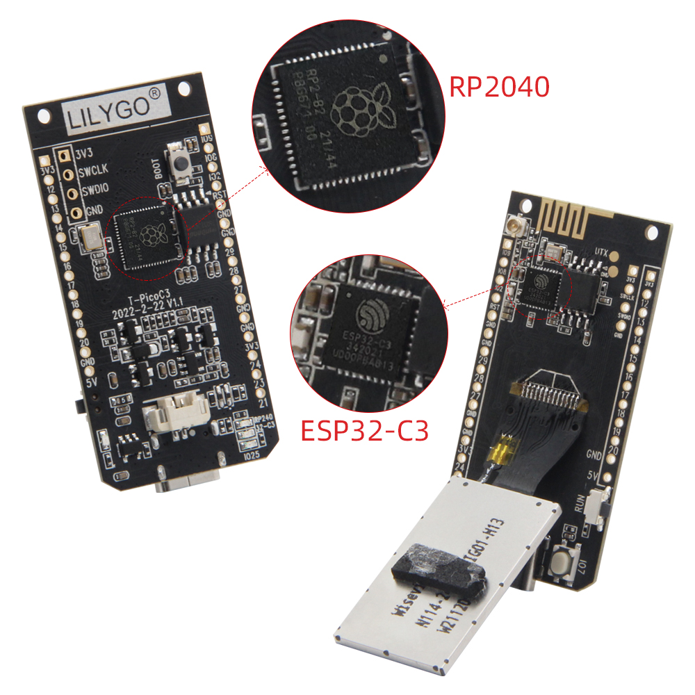LILYGO® T-PicoC3 PicoPro 1.14- - огляд і ціна Esp32 C6