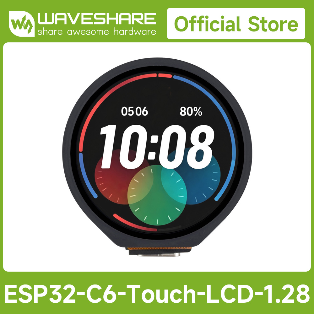 ESP32-C6 1.28inch Touch LCD Di - огляд і ціна Esp32 C6