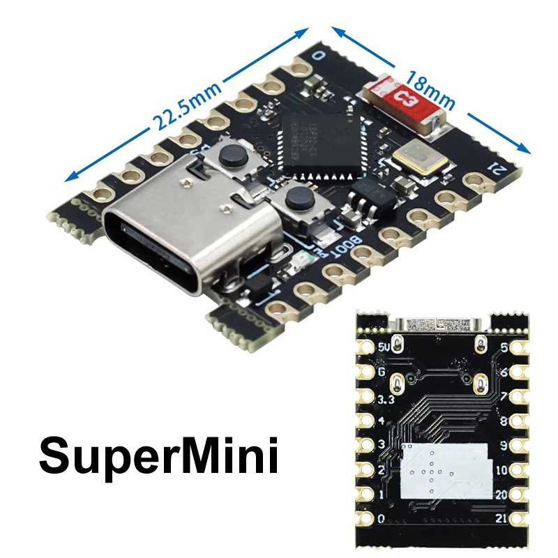 For ESP32-S3 Supermini Pro MIN - огляд і ціна Espressif Esp32