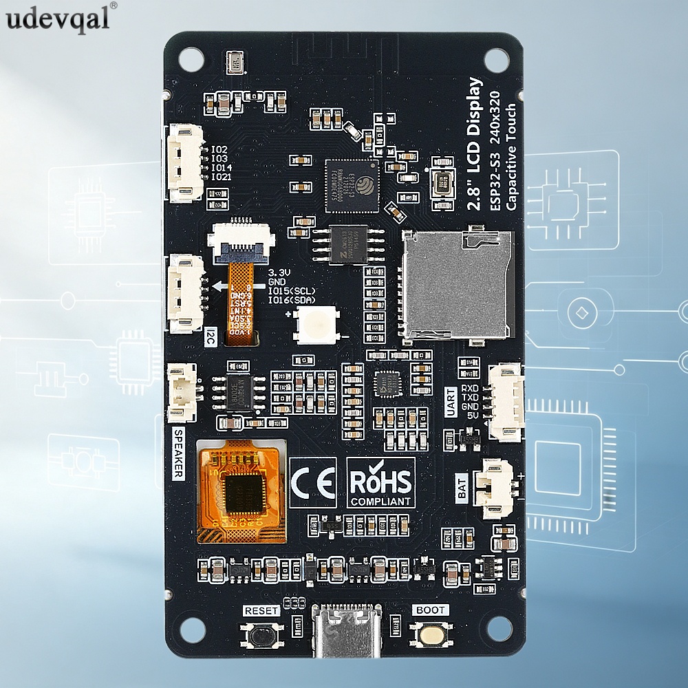 2.8 Inch ESP32 S3 Development  - огляд і ціна Esp32 Uart Module