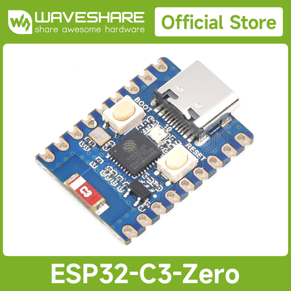 Waveshare ESP32-C3 Zero Mini D - огляд і ціна Esp32 C3