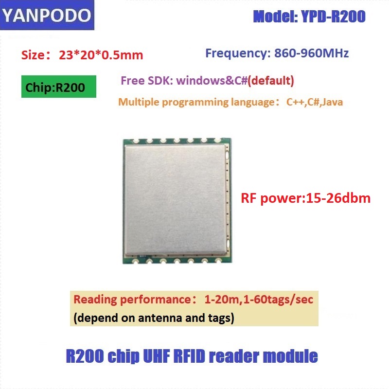 R200 Chip UHF RFID Reader Modu - огляд і ціна Esp32 Uart Module