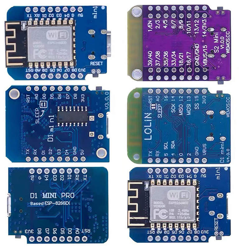 WeMos D1 Mini Pro V3.0 NodeMcu - огляд і ціна Esp8266 Nodemcu