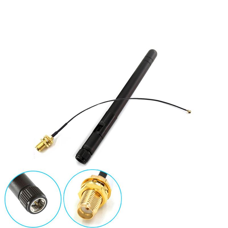 3dBi 2.4G WiFi Antenna RP-SMA  - огляд і ціна Esp8266