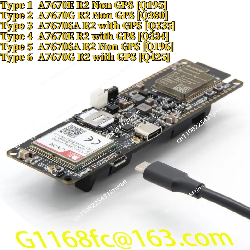 T-A7670G/E/SA R2 ESP32 4G LTE  - огляд і ціна Esp32 Development Board