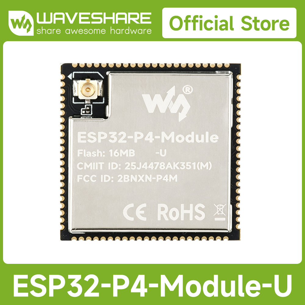 Waveshare ESP32-P4-Module Core - огляд і ціна Esp32 C6